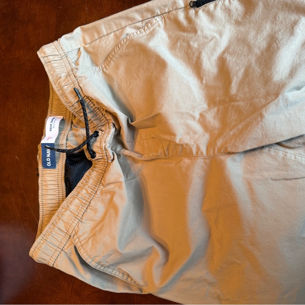 3 pairs Old Navy Tan uniform pants